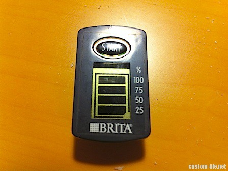 BRITAのメーター電池交換