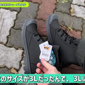 ワークマンの完全防水シューズはバイク用にいいかもしれん