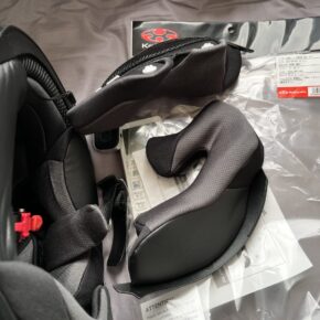 OGK KAMUI-3の顔面痛い問題、チークパッドの交換で無事緩和されるか？